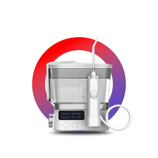 Hydropulseur jet dentaire Oral Irrigator PX7 Blanc - oralirrigator.fr