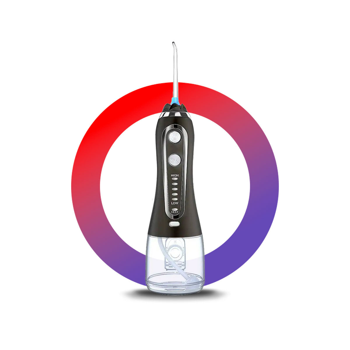 Hydropulseur interdentaire - Oral Irrigator OI101 Noir - oralirrigator.fr