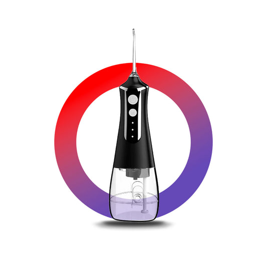 Jet dentaire portable rechargeable - Oral Irrigator L10 Noir - oralirrigator.fr