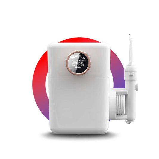 Jet dentaire professionnel - Oral irrigator AOW10 Blanc - oralirrigator.fr