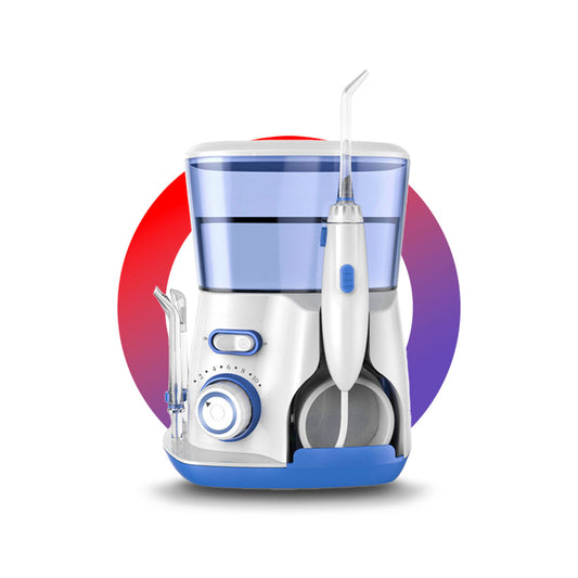Jet dentaire ultra puissant - Oral Irrigator Pro 800 Bleu - oralirrigator.fr